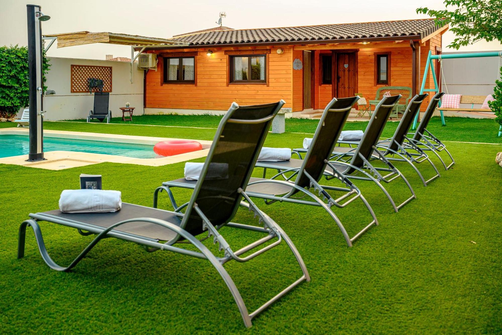 Madera Y Miel Casa Rural Con Ninos En Puy Du Fou Guadamur Bagian luar foto