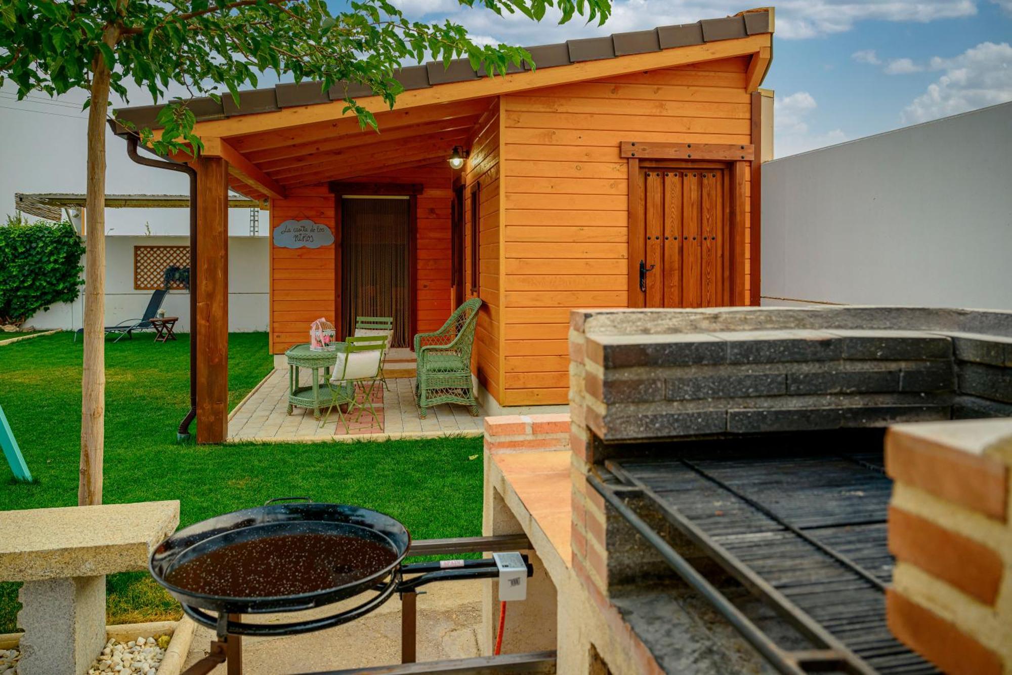 Madera Y Miel Casa Rural Con Ninos En Puy Du Fou Guadamur Bagian luar foto